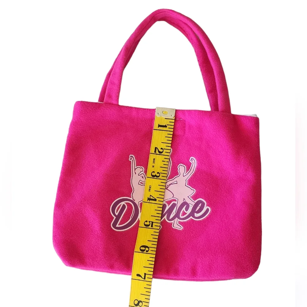 Pink Mini Bag with Ballet Dancers Print
